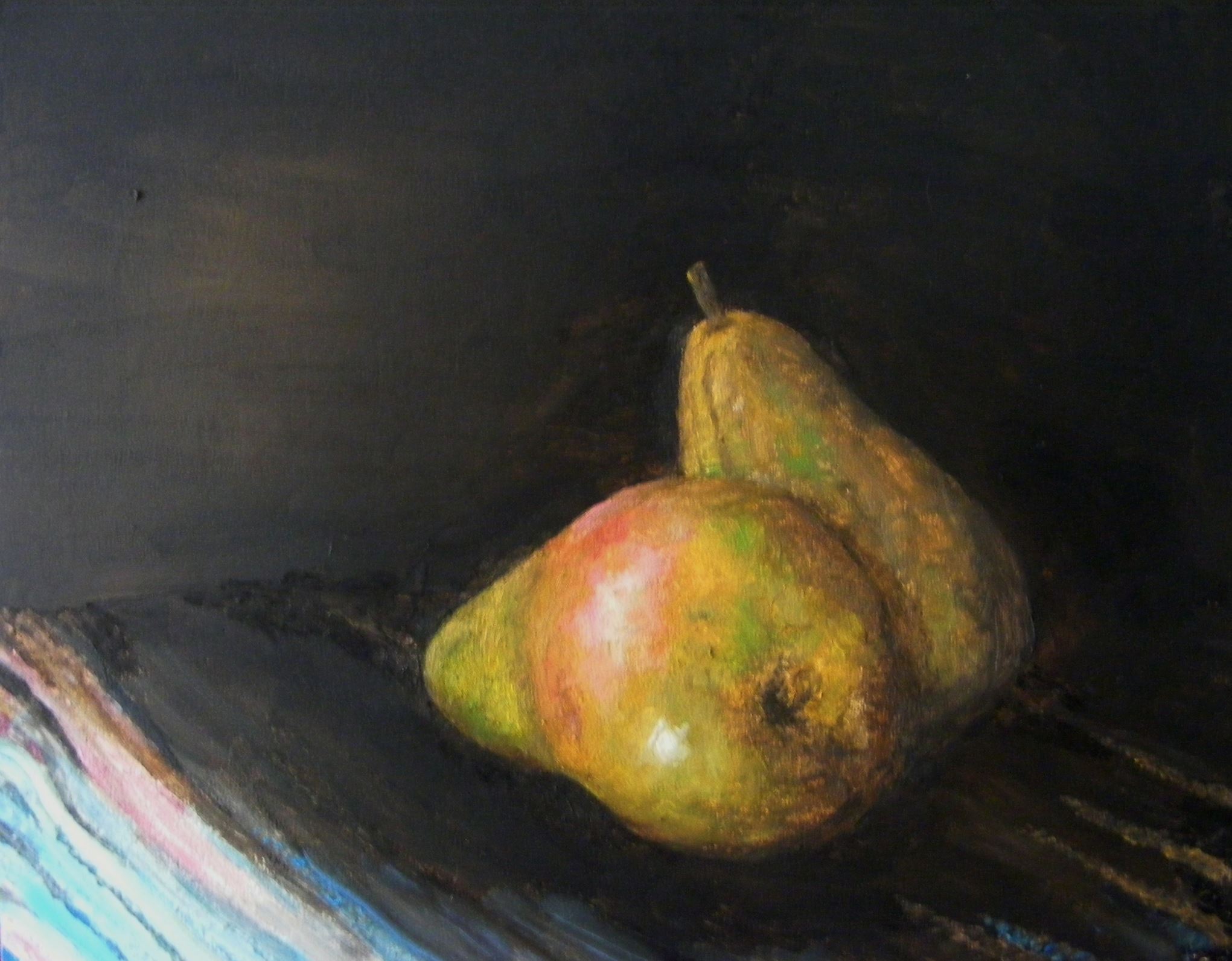 Gemälde, Zwei Birnen, Stilleben, Gregory Pyra Piro