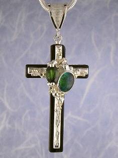 where to find right now best artisan handcrafted jewellery, Bespoke Jewellery with Semi Precious Stones, #Cross #Pendant 4230