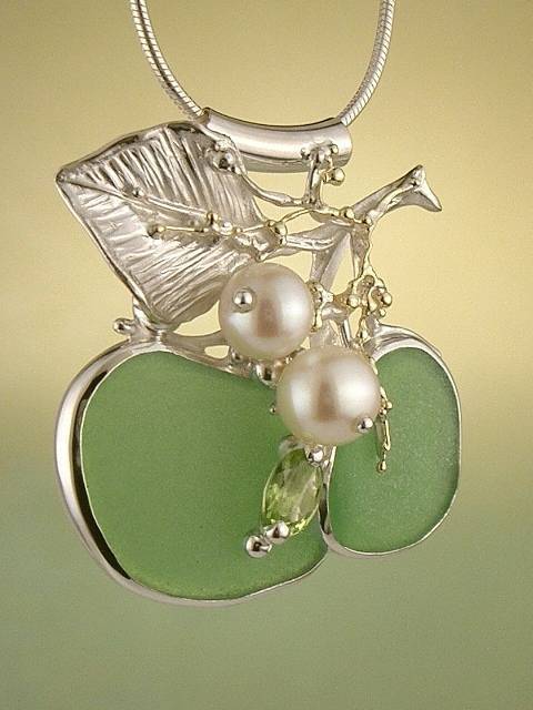 #Joyas #Barcelona, Gregorio Pyra Piro #Joyas de Autor #Plata de Ley y Oro con #Piedras Preciosas #Colgante 2845