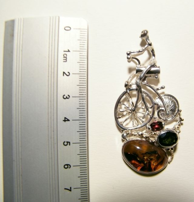 Gregory Pyra Piro One of a kind Original Hand made Art Jewellery