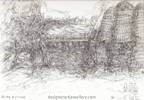 Stanisław Pyra PIRO rysunek, Stanisław Pyra PIRO Wieża Babel, Stanisław Pyra Piro sztuka, Stanisław Pyra Piro dzieło sztuki, tower of Babel drawing, dessin de la tour de Babel, Turm von Babel Zeichnung, toren van babel tekening